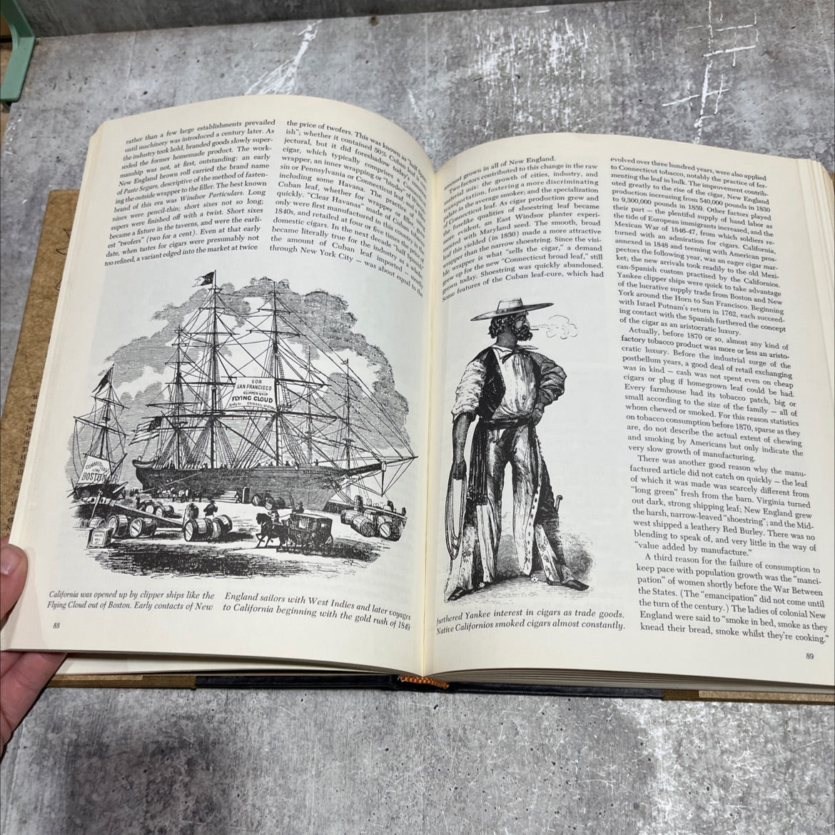 tobacco and americans book, by robert k. heimann, 1960 Hardcover