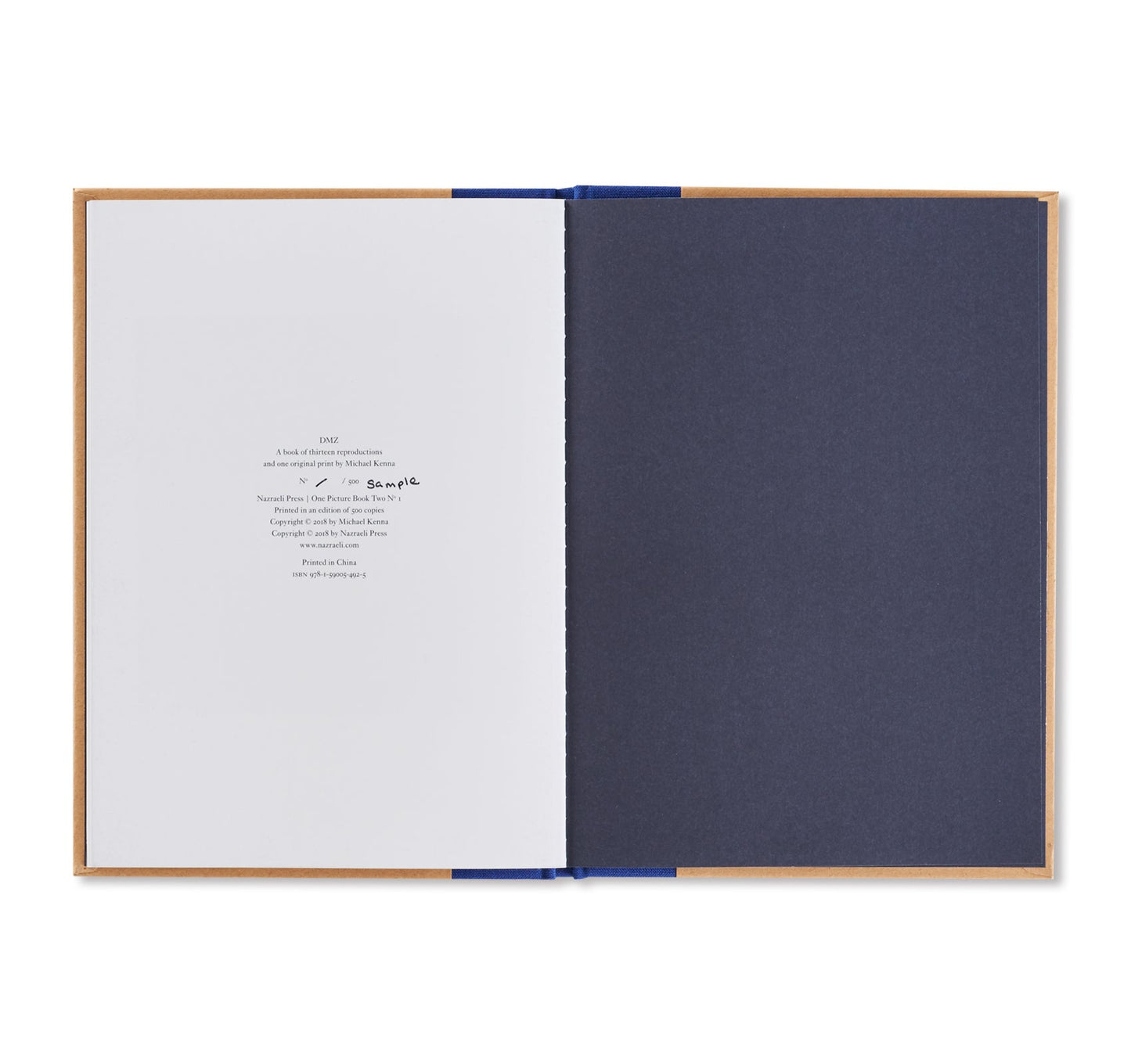 ONE PICTURE BOOK TWO #01: DMZ - THE 38TH PARALLEL by Michael Kenna