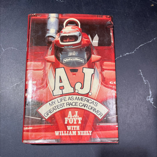 a.j. book, by A. J. Foyt, 1983 Hardcover