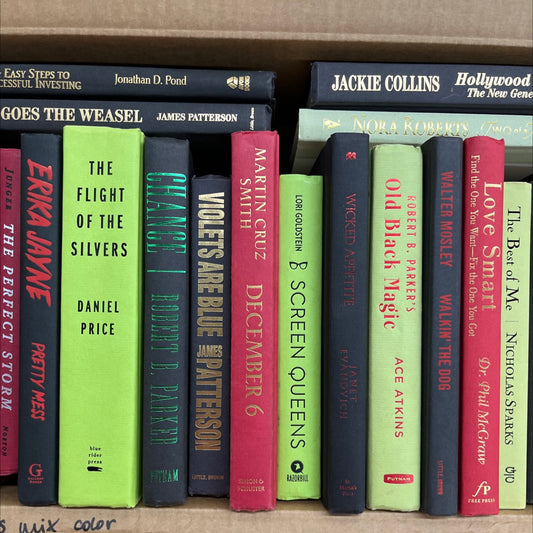 Christmas Color Mix Bundle, Green, Red, and Black, 1.5 Feet 20 books